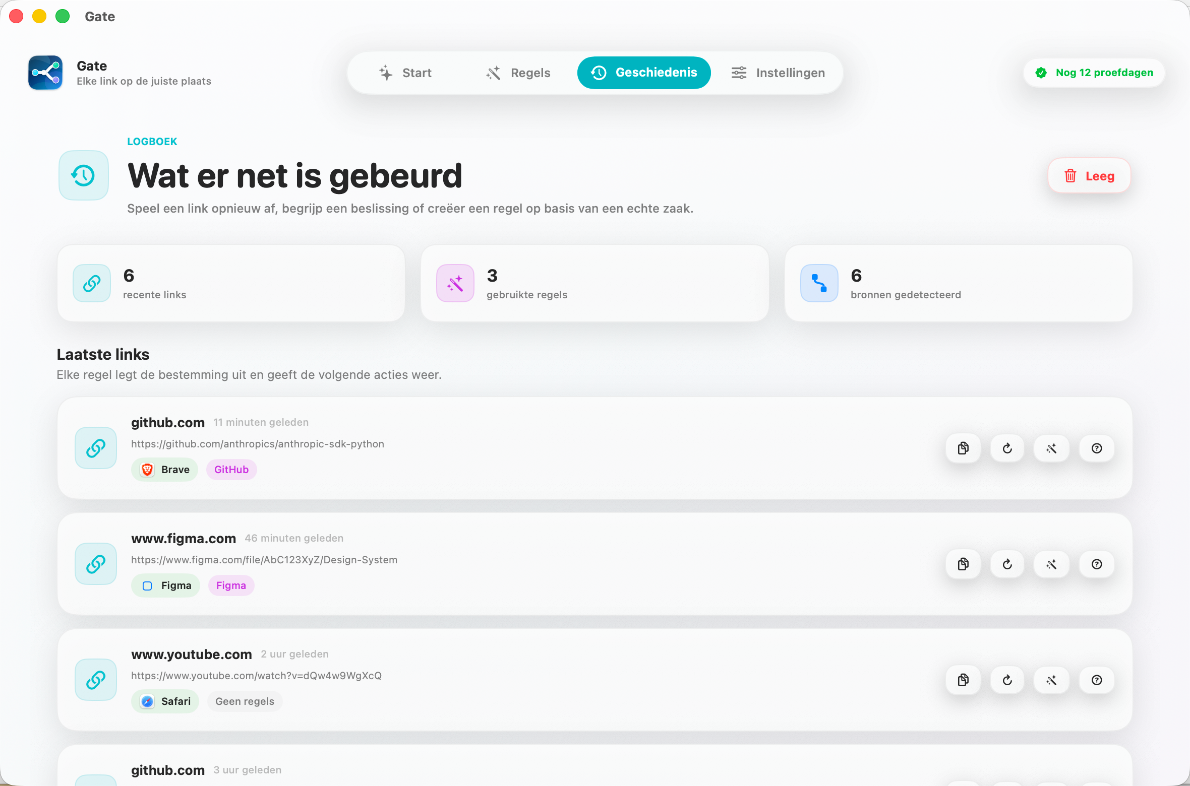 Gate — Zie precies waarom Gate koos. Speel een link af, begrijp 'm, maak er een regel van.