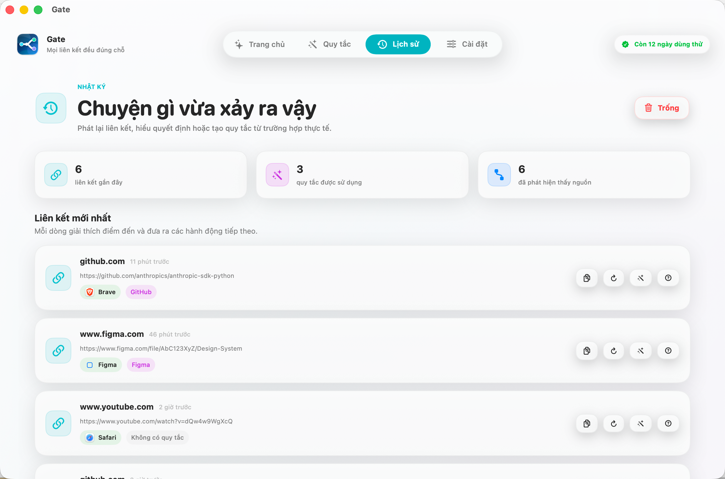 Gate — Xem vì sao Gate đưa ra quyết định. Phát lại một liên kết, hiểu nó, biến thành quy tắc.